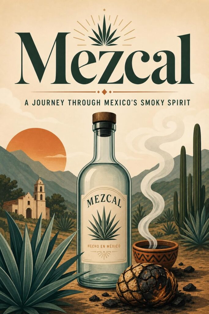Book Cover: Mezcal: A Journey Through Mexico's Smoky Spirit